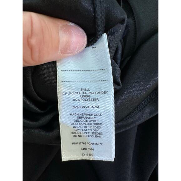 Vintage Guess Collection Women's Black Y2K 90S 2000s Mini Dress Size Small - Picture 14 of 16